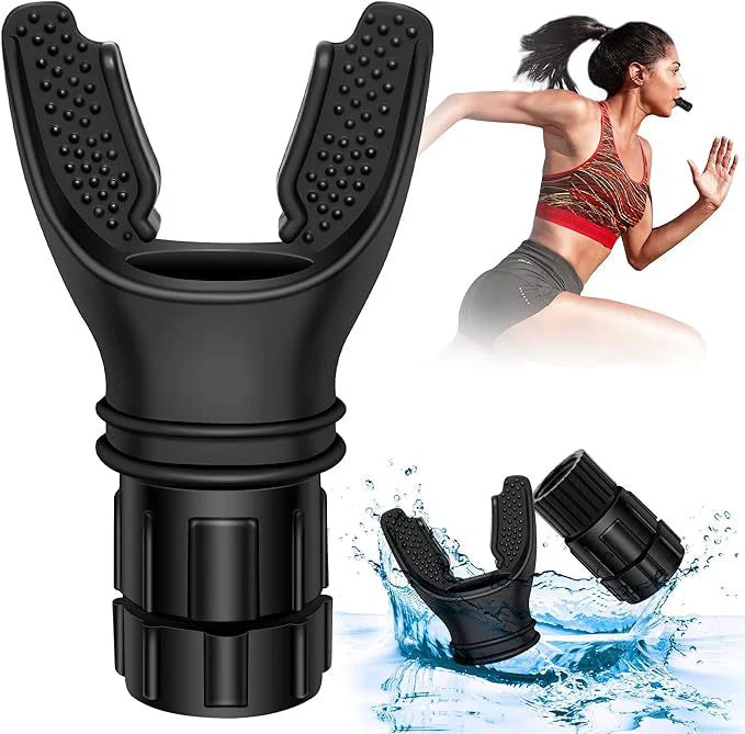 Breath control trainer for running and cycling
